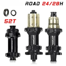 24/28Holes Road Gravel Bike Hub Ratchet 52T Center Lock Disc Brake for 12Speed