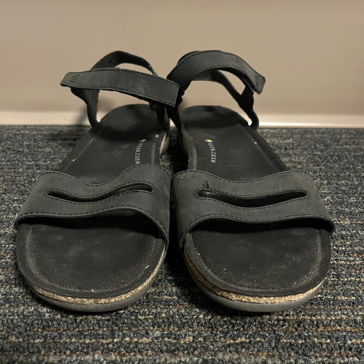 Keen Ana Cortez Sandals Strappy Black Women Size 11 eBay