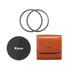 Kase Wolverine Magnetic Adapter Ring with Cap   Bag for Threaded Filter - 82mm