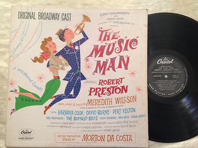 Meredith Willson    The Music Man - Original Broadway Cast - LP Gatefold