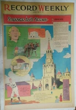 Strange As It Seems: Kremlin in Russia, Cy Young Baseball by Hix from 5/21/1933