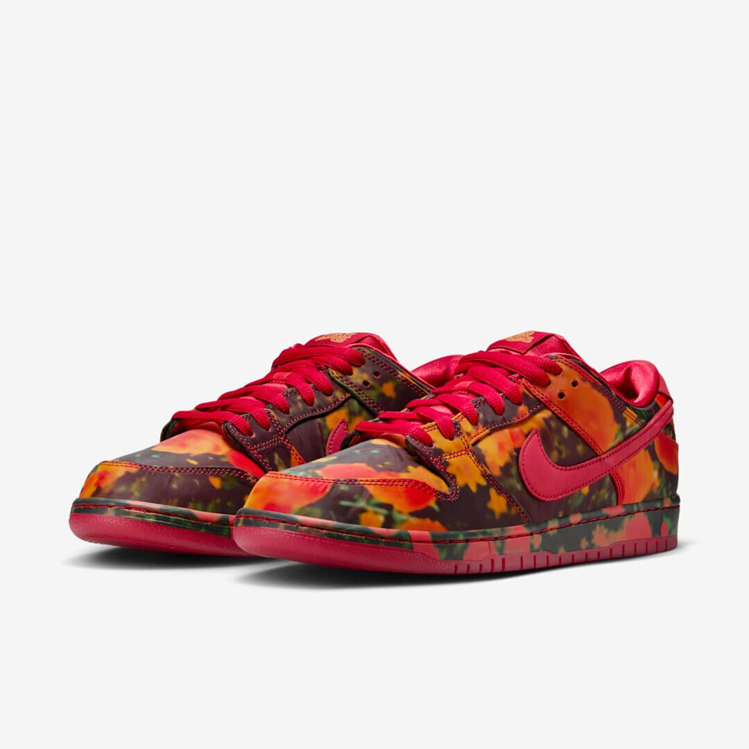 The Wizard of Oz x Nike SB Dunk Low Poppy Field FZ1291-600 The Wizard of Oz x Nike SB Dunk Low Poppy Field FZ1291-600