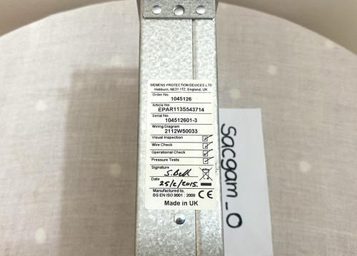 SIEMENS Reyrolle 7PG1111-3GC50-0AM0 AR113 Auxiliary Relay. - Picture 9 of 11