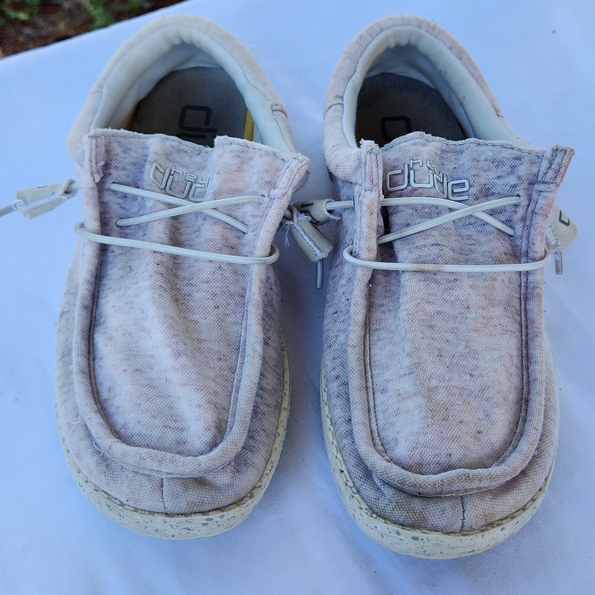 Hey Dude Wally Women's Light Grey Shoe Size L6 Y4