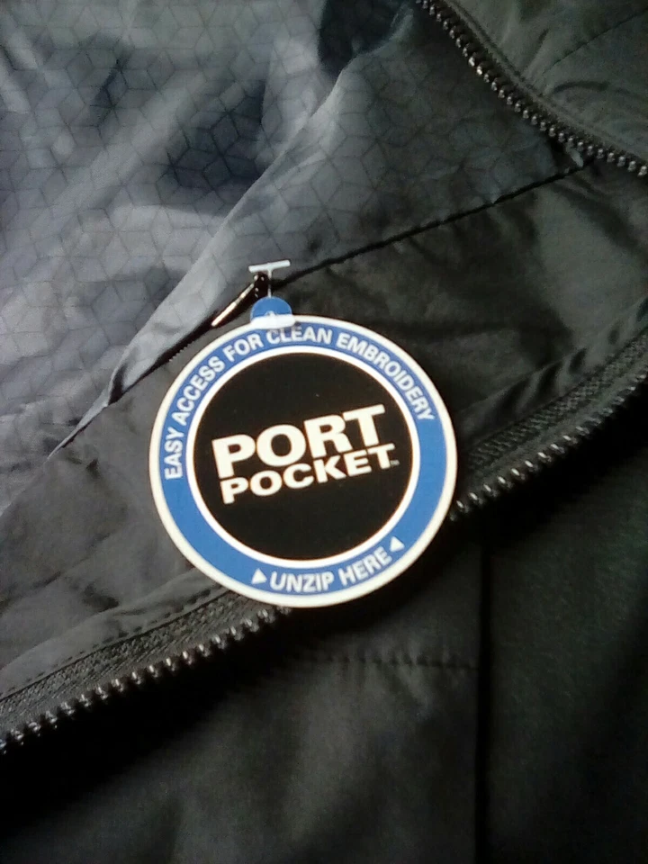 Port Authority "The Hat" Restaurant full zip vest Small - Image 2 of 4