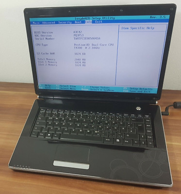 15,4'' Notebook Clevo One Intel Pentium T4300 2x2GHz 3xUSB Cardreader DVD-RW uvm.