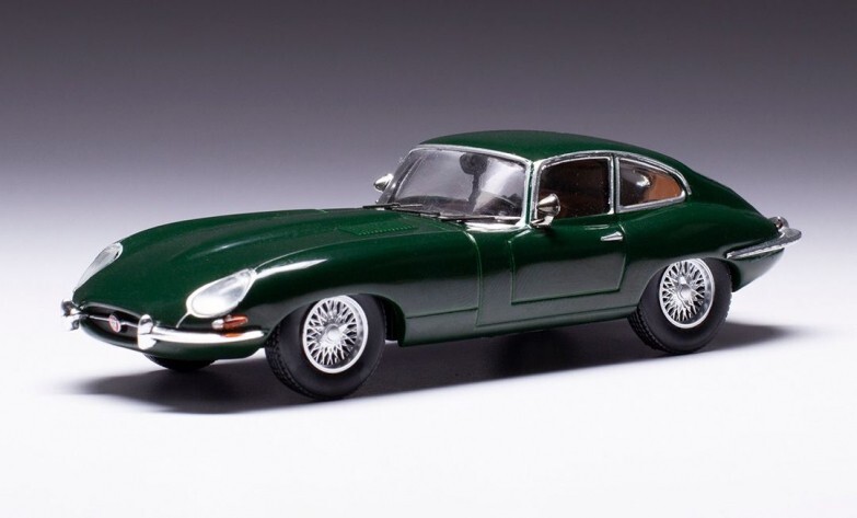 Jaguar Type E 1963 vert IXO 1/43 modèle de collection en métal injecté - 2