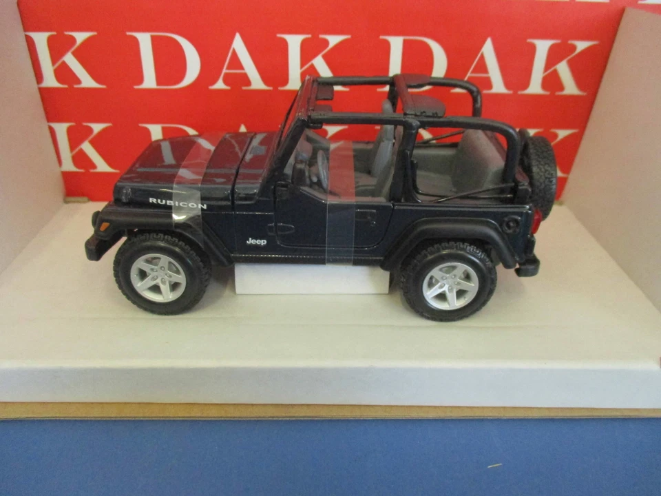 Die cast 1/24 1/27 Modellino Auto Jeep Wrangler Rubicon by Maisto - Immagine 2 di 4