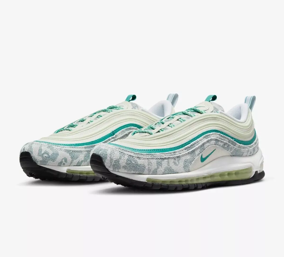 Nike Air Max 97 Men s Shoes Coconut Milk Barely Volt Neptune Green