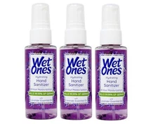 Wet Ones Hydrating Hand Sanitizer Mist, Lavender, 1.95 oz - 3 Pack