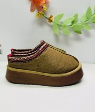 Women  s platform slippers Mini-boots Size 6