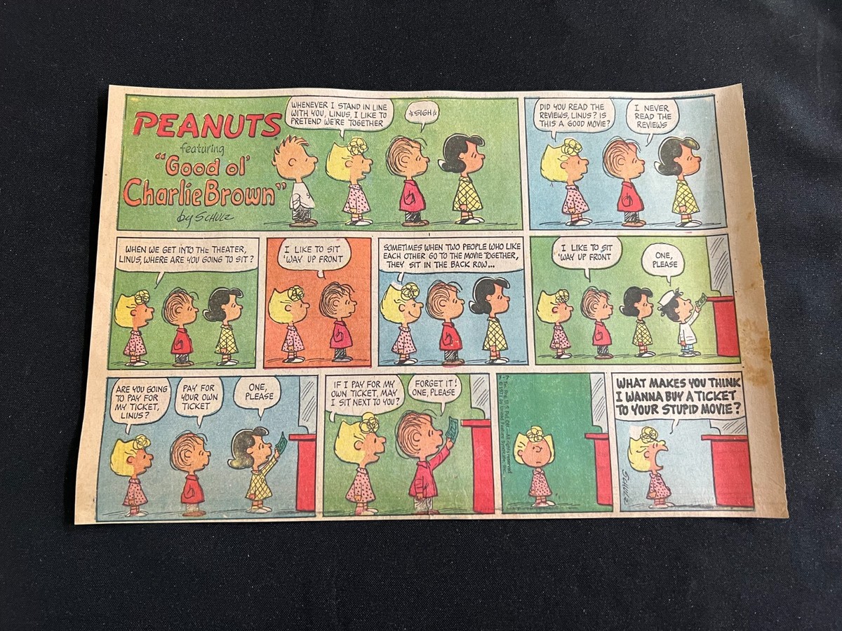 【シゲルさん専用】PEANUTS COMICS他 H01 PEANUTS by Charles Schulz Lot of 18 Sunday Half Page Comic