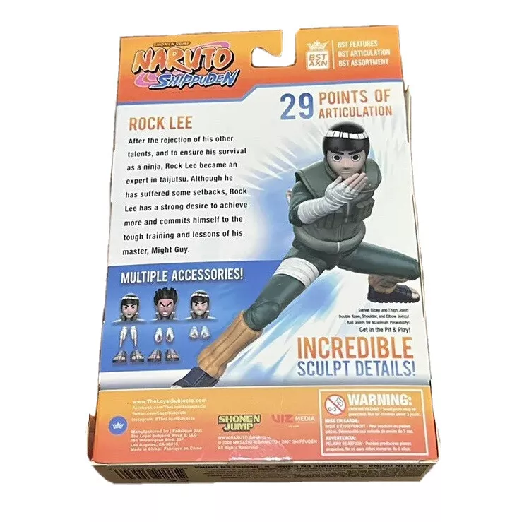 Naruto: Shippuden BST AXN Rock Lee Action Figure