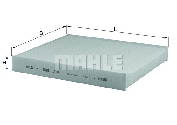 Mahle LA 120 Innenraumfilter, Frischluftfilter, Pollenfilter FüR Seat Ibiza IV (-image