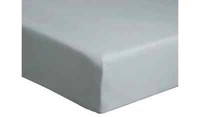 Habitat Cotton Rich 180TC Plain Duck Egg Fitted Sheet-Double (New)