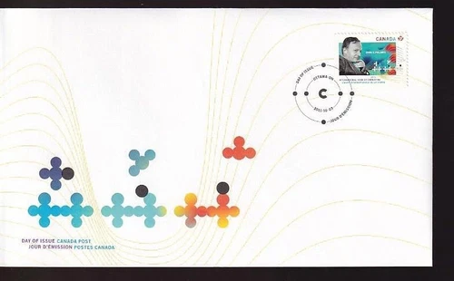 Canada FDC 2011 sc#2489 International Year of Chemistry-Dr. J.C. Polanyi