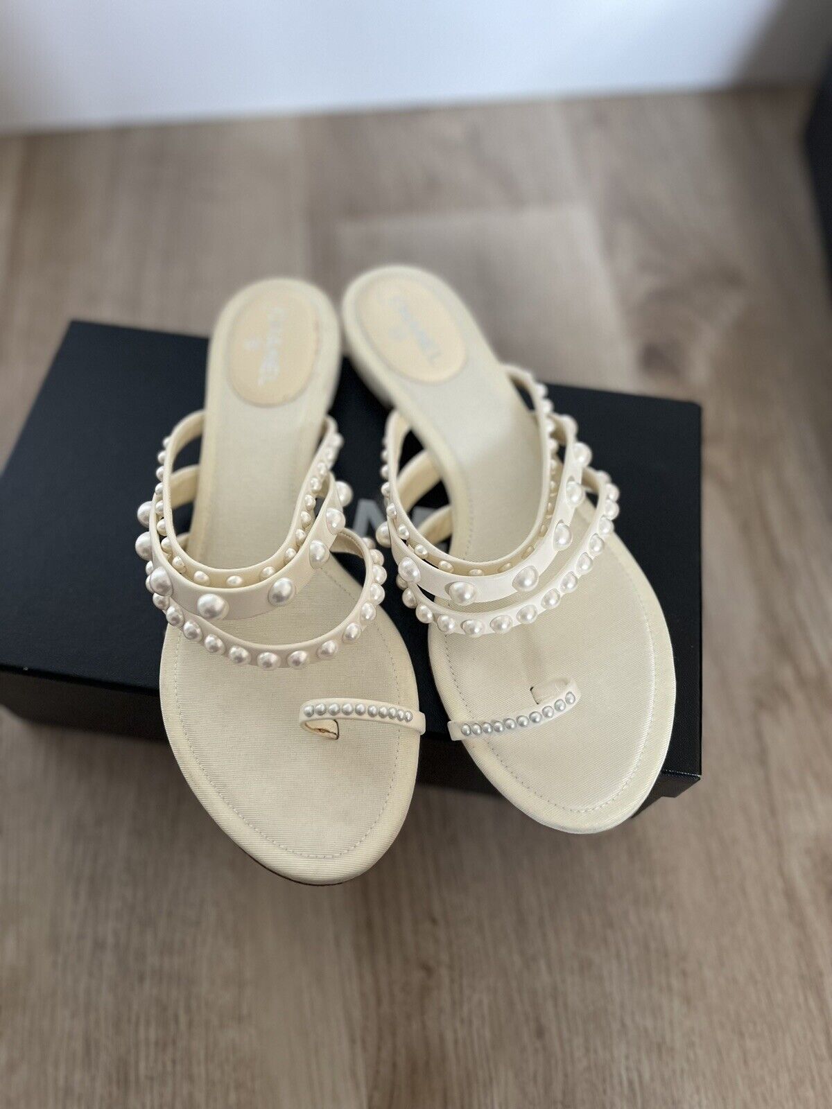 Chanel Pearl Sandals - Gem