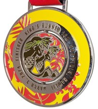 2024 King's Runner 10K Honolulu Medal Soiling Pre-owned