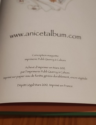 BD EO Anicet Poeticopsychosophe Le Cerfeuil sera Cerise -AVEC DÉDICACE RARE 2012 - Picture 6 of 6