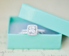 Sterling Silver AAAA Cubic Zirconia Halo Engagement Ring Set