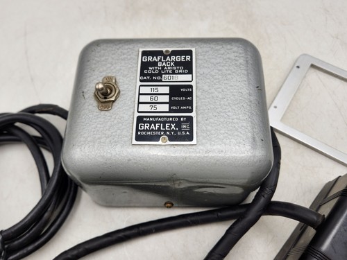 Vintage Graflex Graflarger Back 34 Aristo Cold Lite Grid 6018 3x4" Negatives - Picture 3 of 11