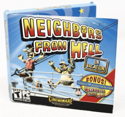Neighbors From Hell: On Vacation (PC, 2006) - New Sealed - See