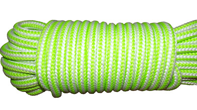 NEW 1/2'' (12.7mm) x 33' 16-Strand Arborist Climbing Rope, Static Line