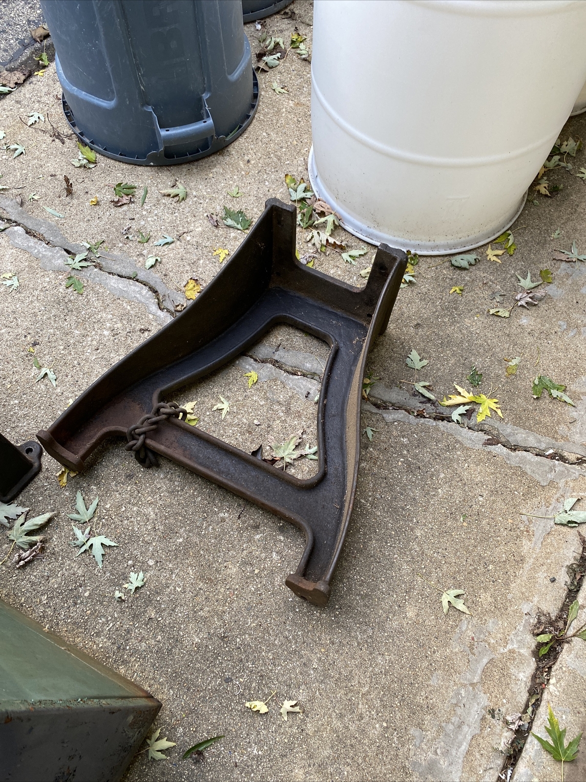 vintage cast iron machine legs eBay