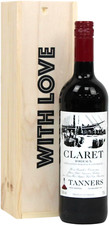 Bordeaux French Red Claret Wine 75cl in a With Love Celebration Gift Box