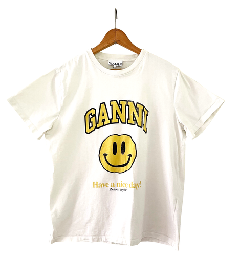 ganni have a nice day t shirt