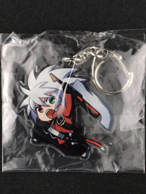 BlazBlue Ragna the Bloodedge SD Acrylic Key Holder Ring C91 Arc System Works New
