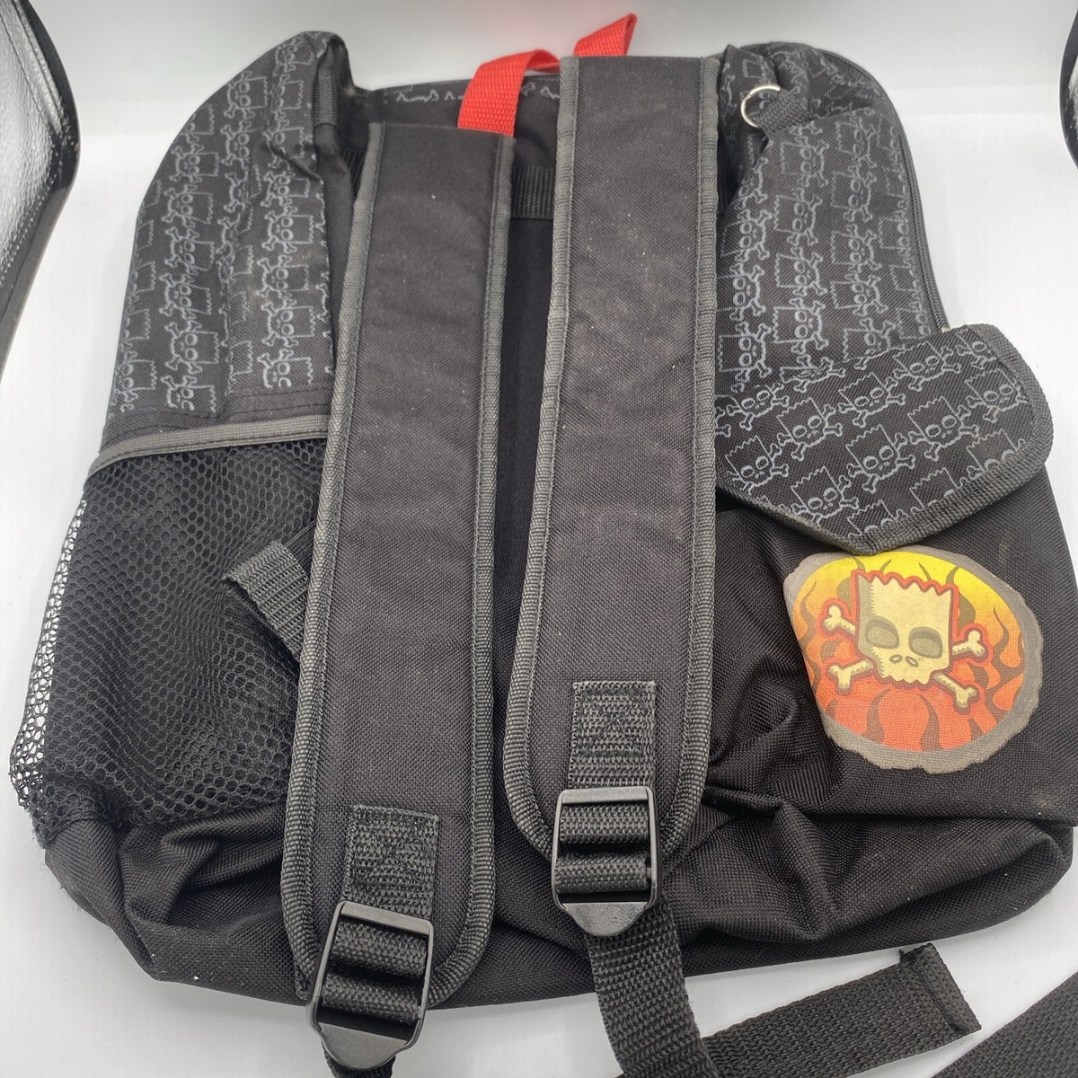 NEFF The Simpsons Bart Steeze Backpack Black Nylon Bookbag Rucksack 2015 The Simpsons Bart Backpack Springfield Skate Crew School  main image 2