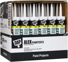 Alex Painters Acrylic Latex Caulk White All Purpose 10.1 Oz 30 Pack