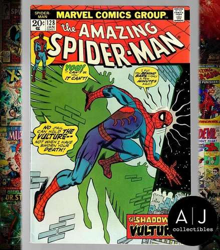 Amazing Spider-Man #128 NM- 9.2 Classic Vulture Cover