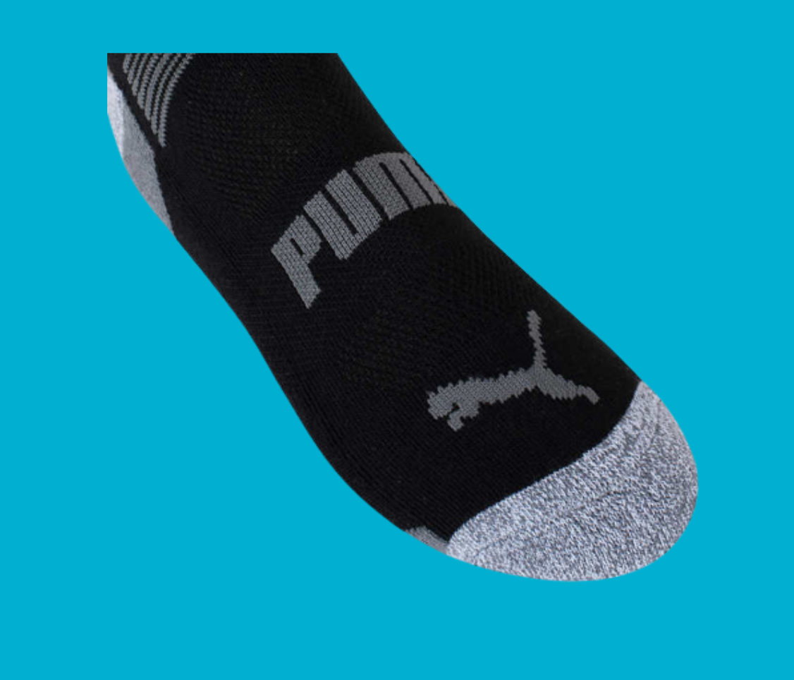 Puma Men's No Show Low Cut Socks, 10 Pair White Or Black Select Size eBay