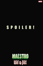 MAESTRO WAR AND PAX #1 VARIANT YOUNG VARIANT MARVEL COMICS