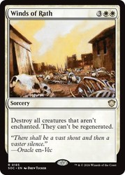 Winds of Rath #185 Rare Commander: Secrets of Strixhaven