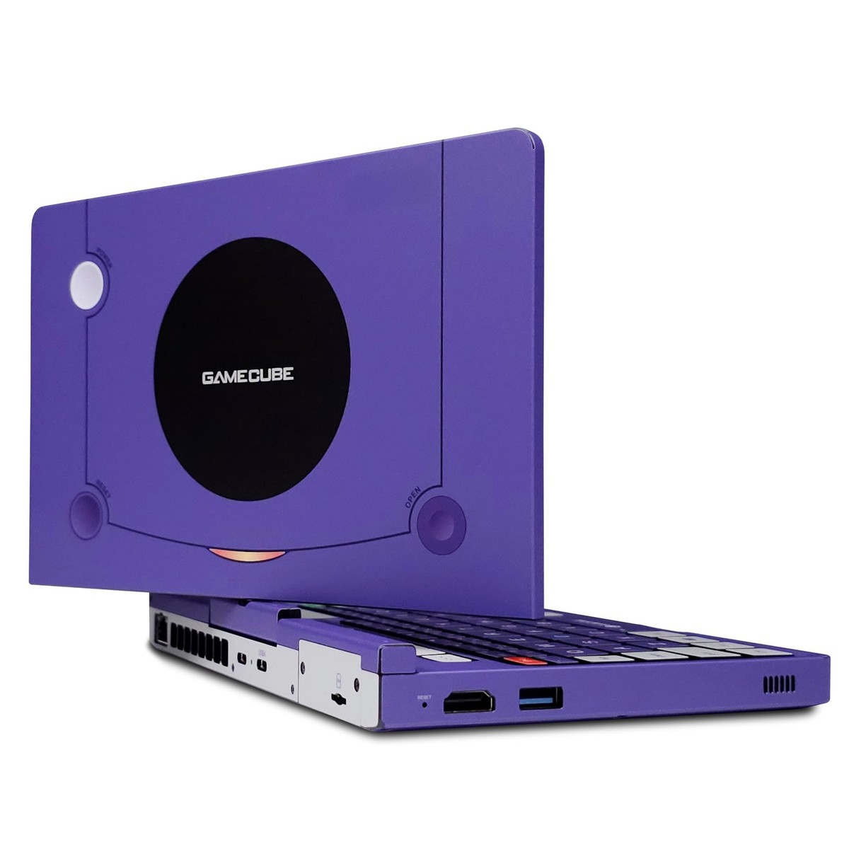 GPD Pocket 4 Decal Skin, Game Purple Cube Edition, Full Wrapping