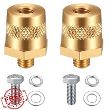 Siyurongg Battery Terminal Connectors M8 Top Side Post Set