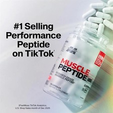 MuscleTech Leucine Peptide 185 - 84 Capsules 28 Servings 