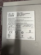 CISCO ASA5512-X Adaptive Security Appliance w/ Rack Ears - Tested