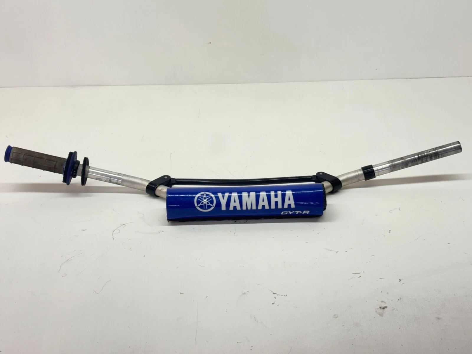 2000 Yamaha YZ125 Handlebars 7/8 Inch Blue Bar Pad Handle Bar OEM Dirt Bike YZ