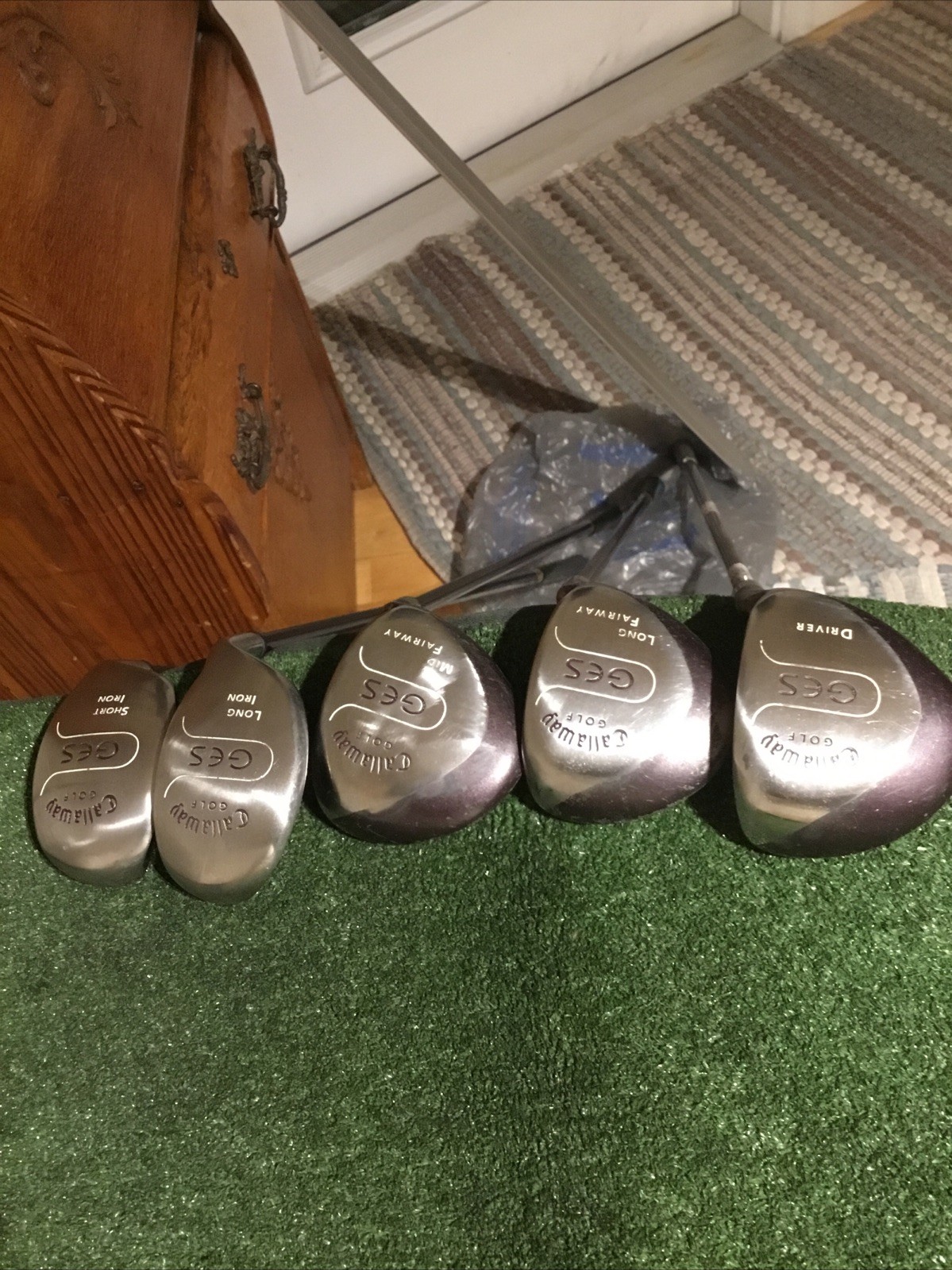 Callaway Ladies GES Set (Driver, Long FW, Mid FW, Short & Long Irons) Graphite