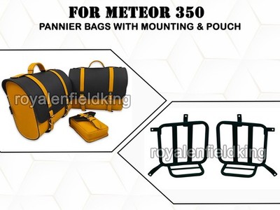 Für Royal Enfield Meteor 350 Taschen Mit Tanktasche & Halterung D28