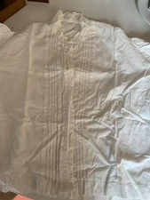 antique white blouse