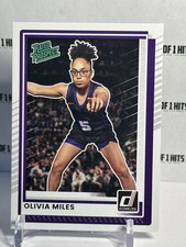 Olivia Miles 2025-26 Donruss - Rated Prospect #89 - TCU, Lynx Rookie