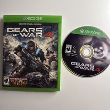 Gears of War 4 Video Game Xbox One, Xbox1, 2016 Complete Tested