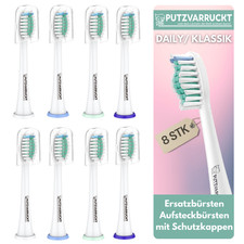 4-16 Mittel Ersatzbürsten passend für Phili...