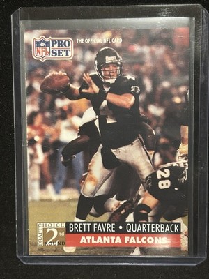 1991 Pro Set - 2nd Round Draft Choice Brett Favre #762 (RC)