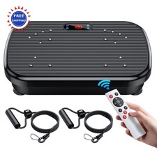 PUREROYI Vibration Plate Exercise Machine 330 Lb Capacity Whole Body Vibration